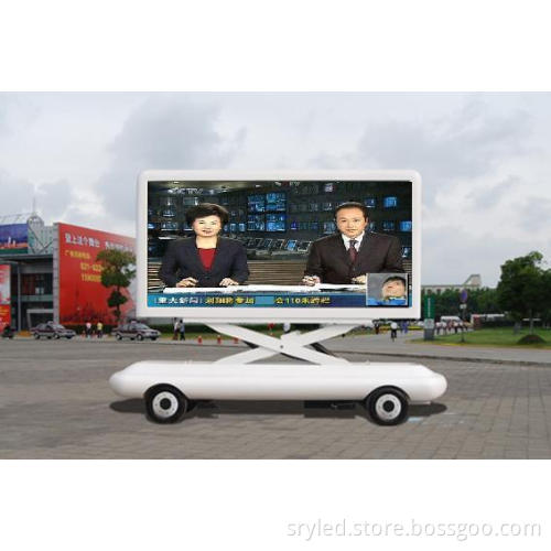 SRY led moving billboard shenzhen mobile advertising truck outdoor led display screen p12